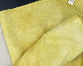 Canary Yellow Value 1, Fat Quarter Overdyed Wool for Rug Hooking, Wool Applique