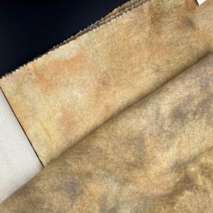 Wood Brown Value 1A, Fat Quarter, Overdyed Wool for Rug Hooking, Wool Applique