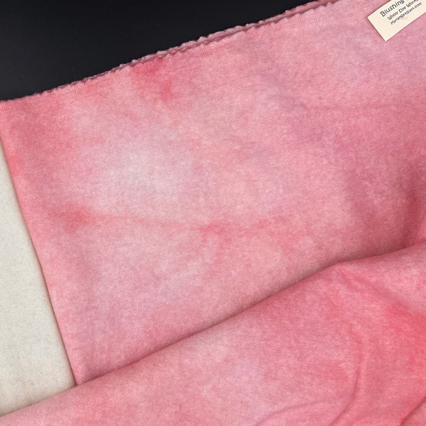 Blushing Pink, Fat Quarter, Rug Hooking Wool