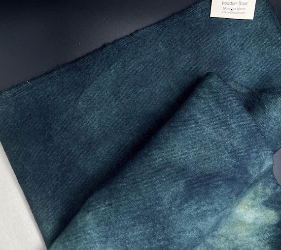 Peddler Blue, Rug Hooking Wool, Fat Quarter