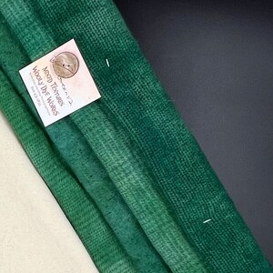 Blue Green Value 2 Mixed Textures, 1/2 Yard, Rug Hooking Wool
