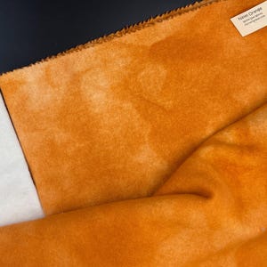 Navel Orange, Rug Hooking Wool, Fat Quarter