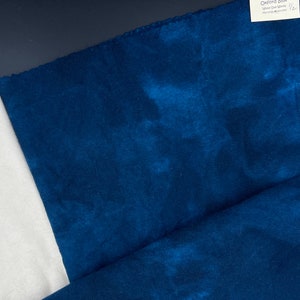 Oxford Blue, Half Value, Rug Hooking Wool, Overdyed Wool, Fat Quarter