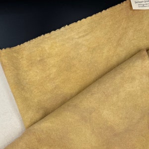 Berkeley Gold V1, Overdyed Wool, Rug Hooking Wool, Fat Quarter