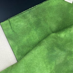 Grasshopper Green, Overdyed Wool, Rug Hooking Wool, Fat Quarter
