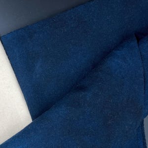 Oxford Blue Overdyed Wool, Rug Hooking Wool, Fat Quarter