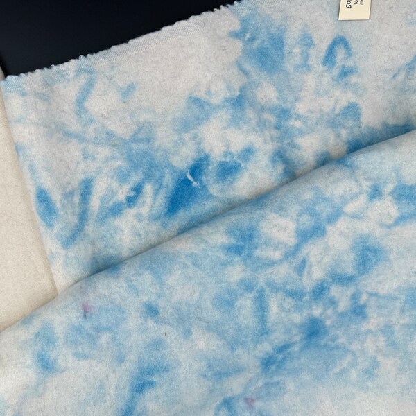 Soft Sky Blue Quarter Value, Rug Hooking Wool, Fat Quarter