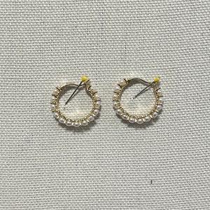 Sterling Silver Freshwater Pearl Hoop Earrings, Gold Pearl Hoop Earrings, Dainty and Elegant Jewelry for Women, Small Hoop Earrings Gift