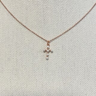 Collana Croce Con Perla E Biglietto Di Preghiera: Gioiello Cristiano Per Battesimo E Prima Comunione, Regalo Di Fede Per Donna