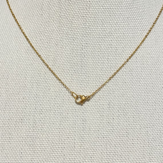 Collana Balena In Acciaio Inossidabile Con Ciondolo Minimalista - Placcata Oro 18K - Regalo Per Lei