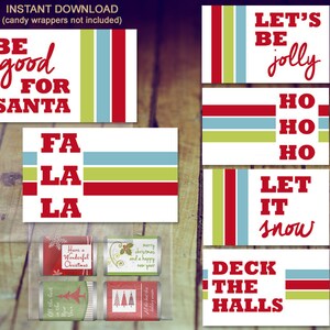 Christmas Favor Bag Toppers, Christmas Treat Bag Toppers, Cello Bag Toppers, Christmas Printable, Christmas Party Favor, Christmas Tag