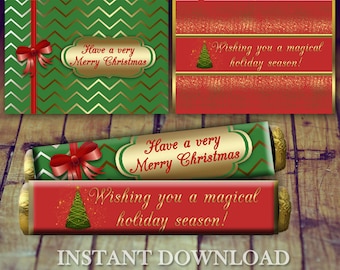 Christmas Candy Wrapper, Teacher Christmas Gift, Rolo Wrappers, Christmas Favor, Christmas Printable, Christmas Party, Christmas Treats