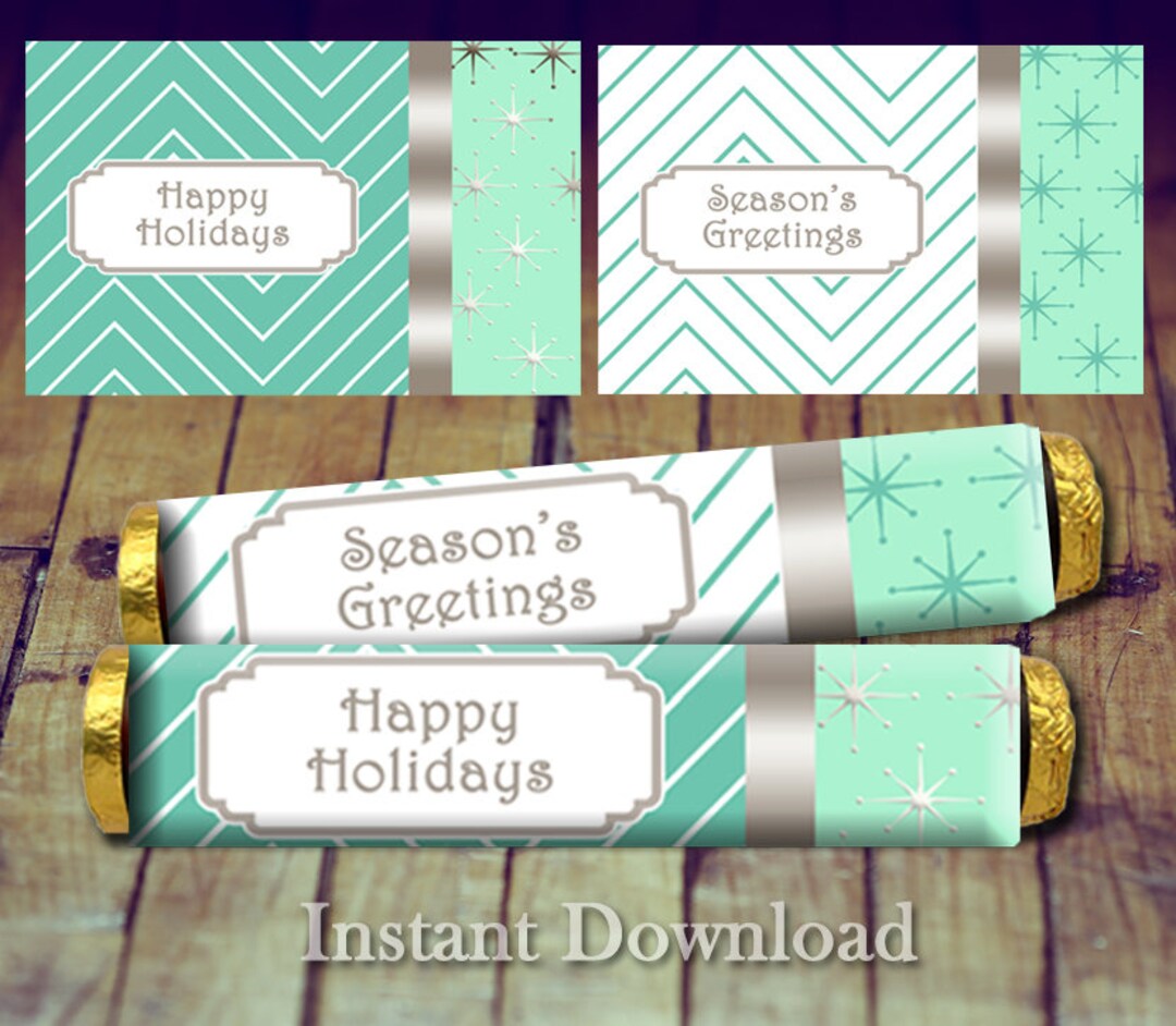 Christmas Rolo Wrappers, Christmas Wrapper, Christmas Candy, Christmas ...