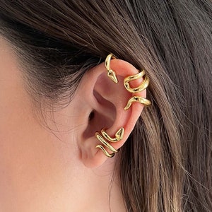Brazalete de serpiente Žaltys • Espíritu de serpiente que trae riqueza, fertilidad, buena salud y suerte • Joyería minimalista con significado para mujeres