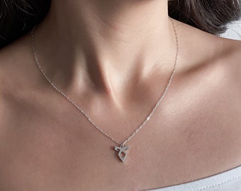 Enkeli Angelic Power Rune Necklace • Modern or Classic Rune Style • 5 chain options • Stack + Layer • Nordic Nose Viking Pagan Charm Pendant