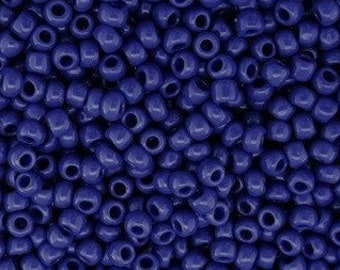 10g Japan Seed Beads size 15/0 Navy Blue TR-15-48 size 15 Toho mini rocailles 1mm dark blue royal