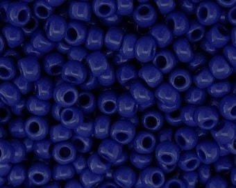 10g Toho Seeds Beads 11/0 Navy Blue TR-11-48 size 11 Toho Rocailles Dark Blue mini rocailles 2mm tiny rocaille