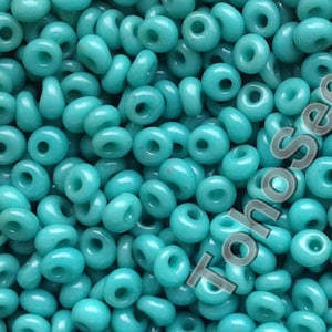 Toho MAGATAMA Seed Beads 3mm HIGHER METALLIC TEAL HEMATITE 2.5 Tube