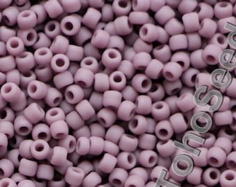 10g Toho Seed Beads 11/0 Opaque Matte Lavender TR-11-52F size 11 Purple Violet Frosted mini rocailles 2mm lilac