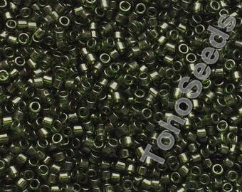 10g Toho bead 11/0 Treasure beads Cylinder Seeds Beads Olivine Green TT-01-940 Cylinder Rocailles Green Mini Rocailles Moss Green