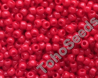 10g Toho Seed Beads size 11/0 Pepper Red TR-11-45 size 11 mini rocailles 2mm seed beads toho rocailles red tiny rocaille