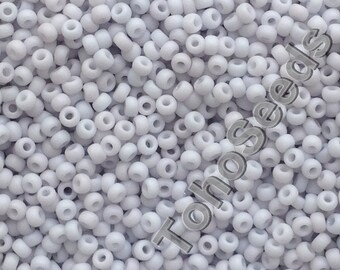 10 g de perles Toho taille 11/0 pastel givré gris clair TR-11-767 taille 11 nuance de gris mat mini rocailles 2 mm