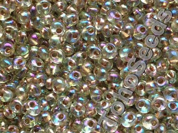#CSY001 5//0 Crystal AB Raindrop 20 gram