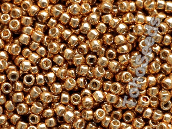 3.0 mm 10g Size 8//0 Opaque Chocolate Brown Toho Japanese Seed Beads