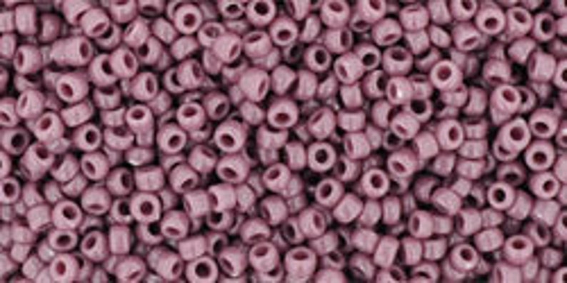 5g Toho Seeds Beads 150 Opaque Lavender TR-15-52 size 15 Small Japanese Rocailles 1mm Purple Violet
