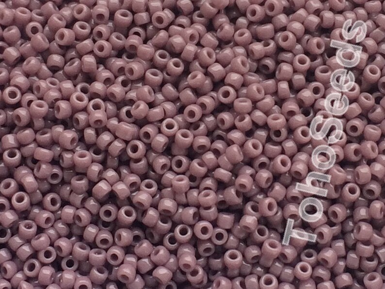 5g Toho Seeds Beads 150 Opaque Lavender TR-15-52 size 15 Small Japanese Rocailles 1mm Purple Violet