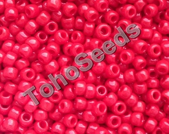 10g Toho Beads 08/0 Opaque Pepper Red TR-08-45 size 8 Toho Red rocailles 3mm red Japanese Rocaille