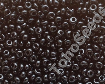 10g 3mm Magatama Toho Beads Opaque Black Jet TM-03-49 Black Drops Rocailles size 3mm