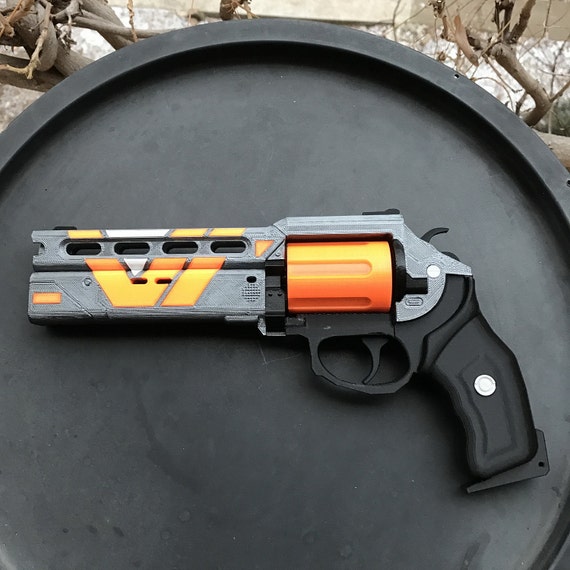 the devil you know hand cannon destiny 3d printed fan art etsy