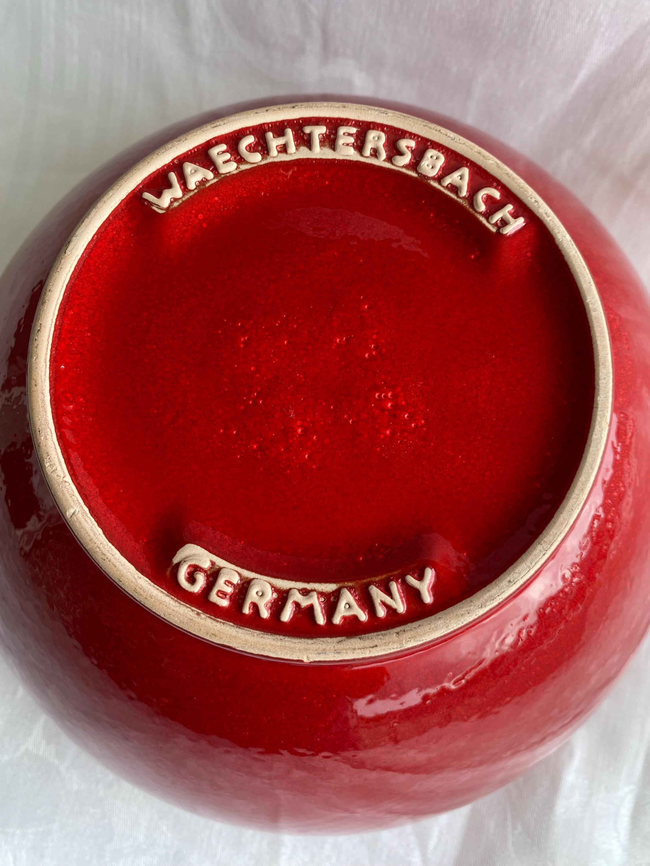 Waechtersbach Fun Factory Freestyle Cherry Red 9" Serving Bowl