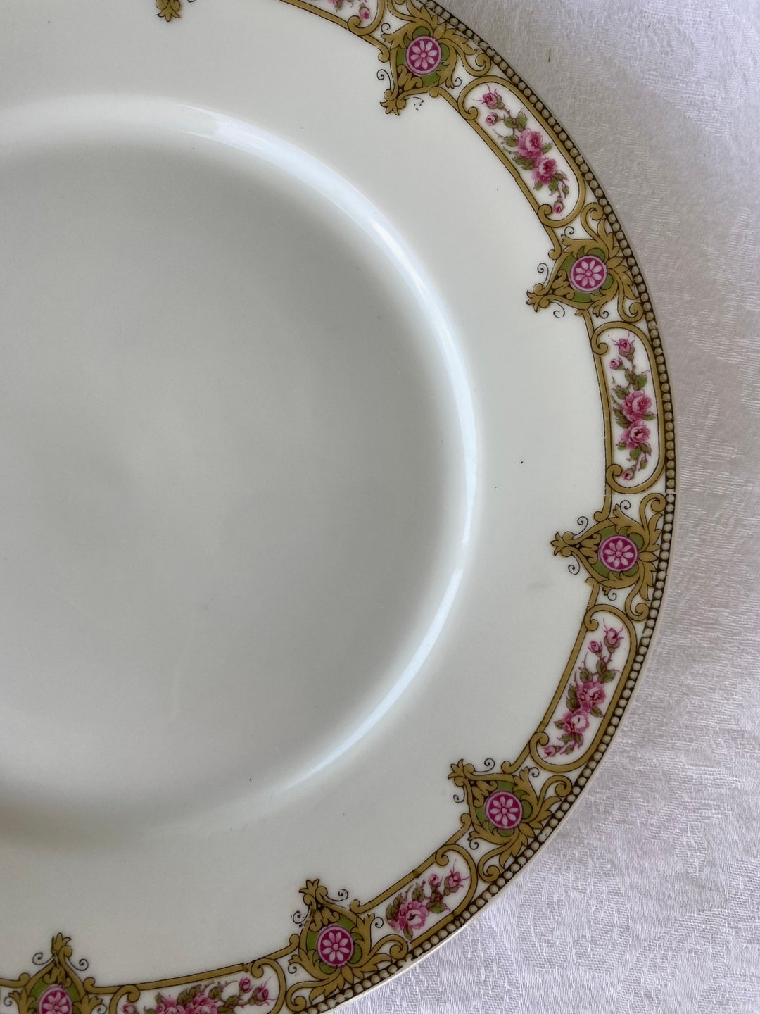 Limoges UC France Set/6 Marshall Field & Co 7 1/2 Pink Etsy