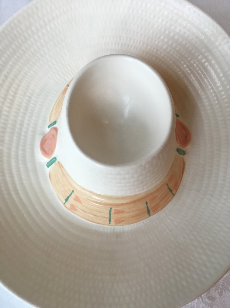 Treasure Craft Sombrero Chip and Dip Made in USA