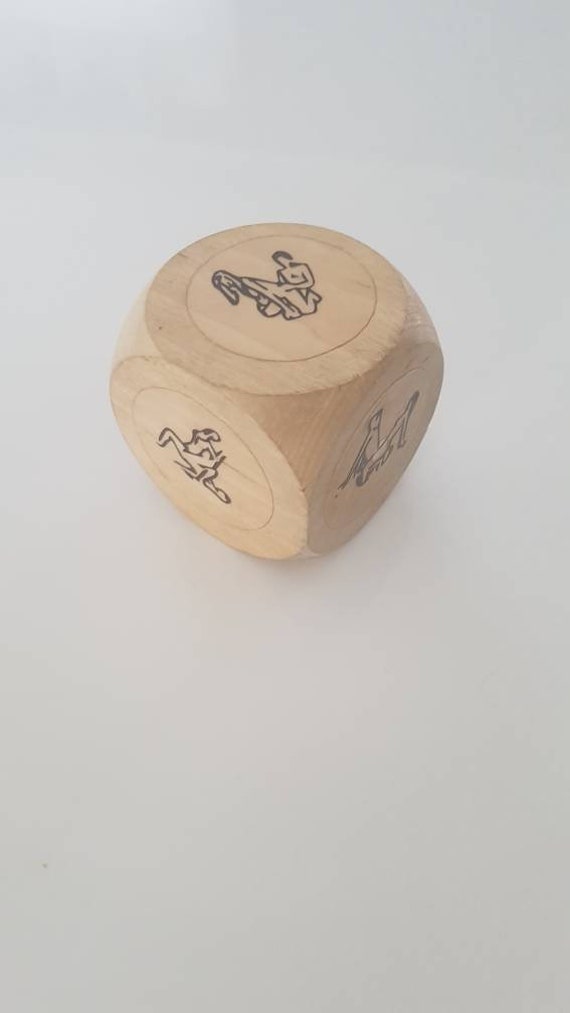 Kama Sutra Dice Single Wooden Game