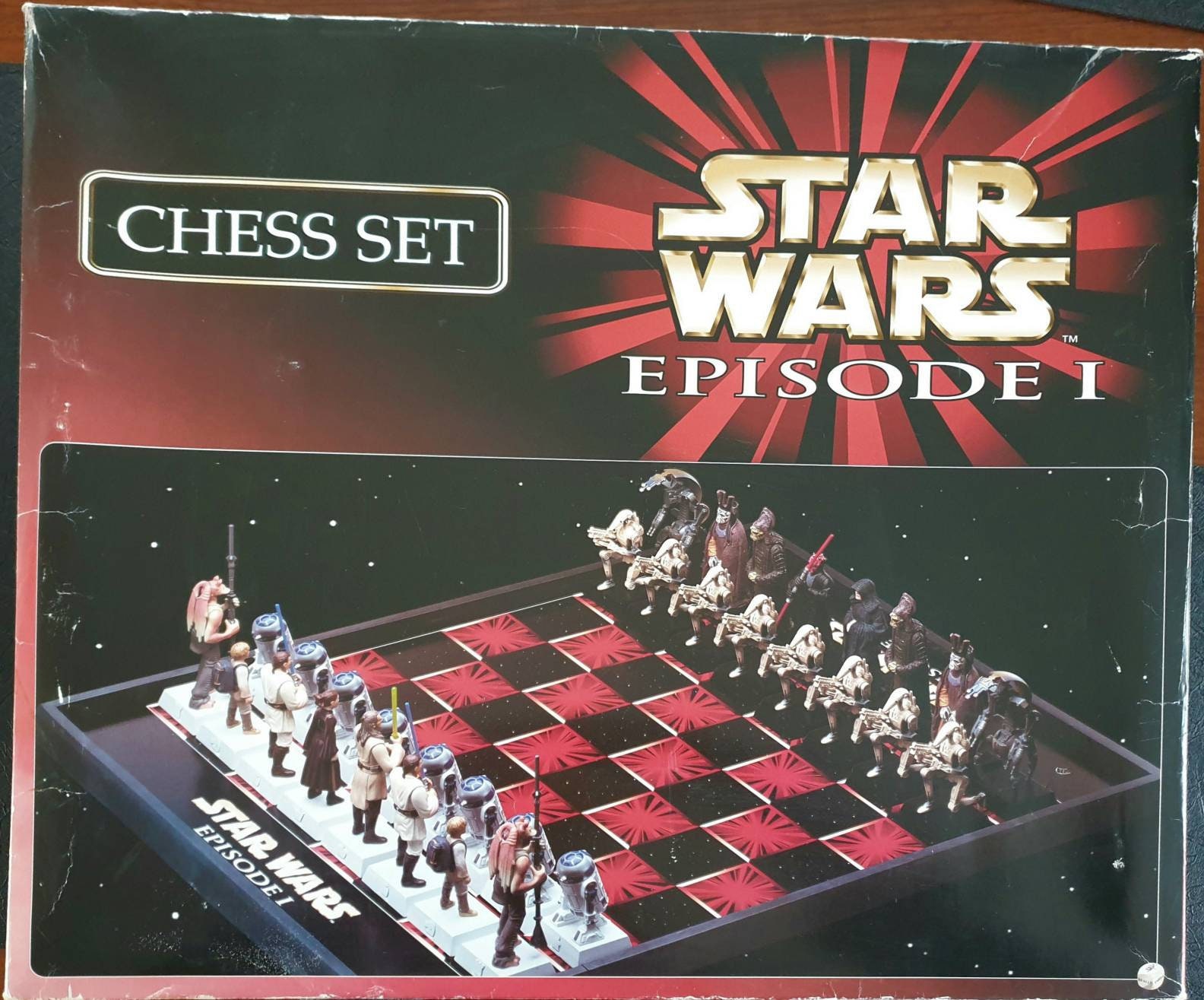 Buy Vintage Star Wars Episode I Chess Set Chess Game Rare Online In