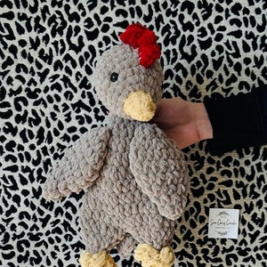 Crochet Chicken Snuggler