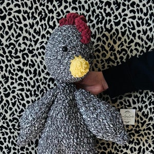 Crochet Chicken Snuggler