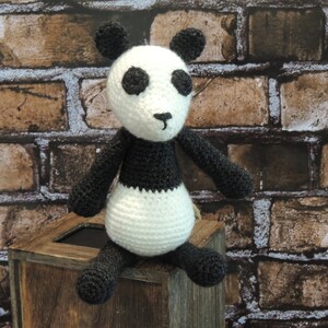 Crochet Panda Animal Toy Gift