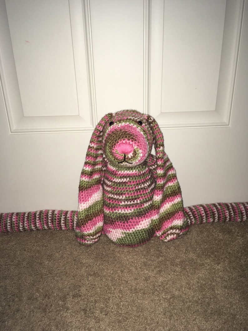 Cute door draft stopper door draft bunny rabbit stuffed Etsy