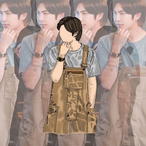 BTS Aufkleber | Namjoon | RM | Matte Aufkleber | Abziehbilder