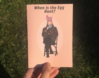 Happy Easter Card | A6 | Greeting Cards | Handmade | Illustration | Meme | Funny Card