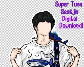 BTS Jin | Kim Seokjin | KPOP | Digital download | Png | Super Tuna