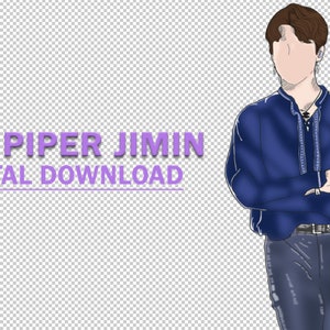 BTS Jimin | Pied Piper Edition | Digital download | Png | KPOP