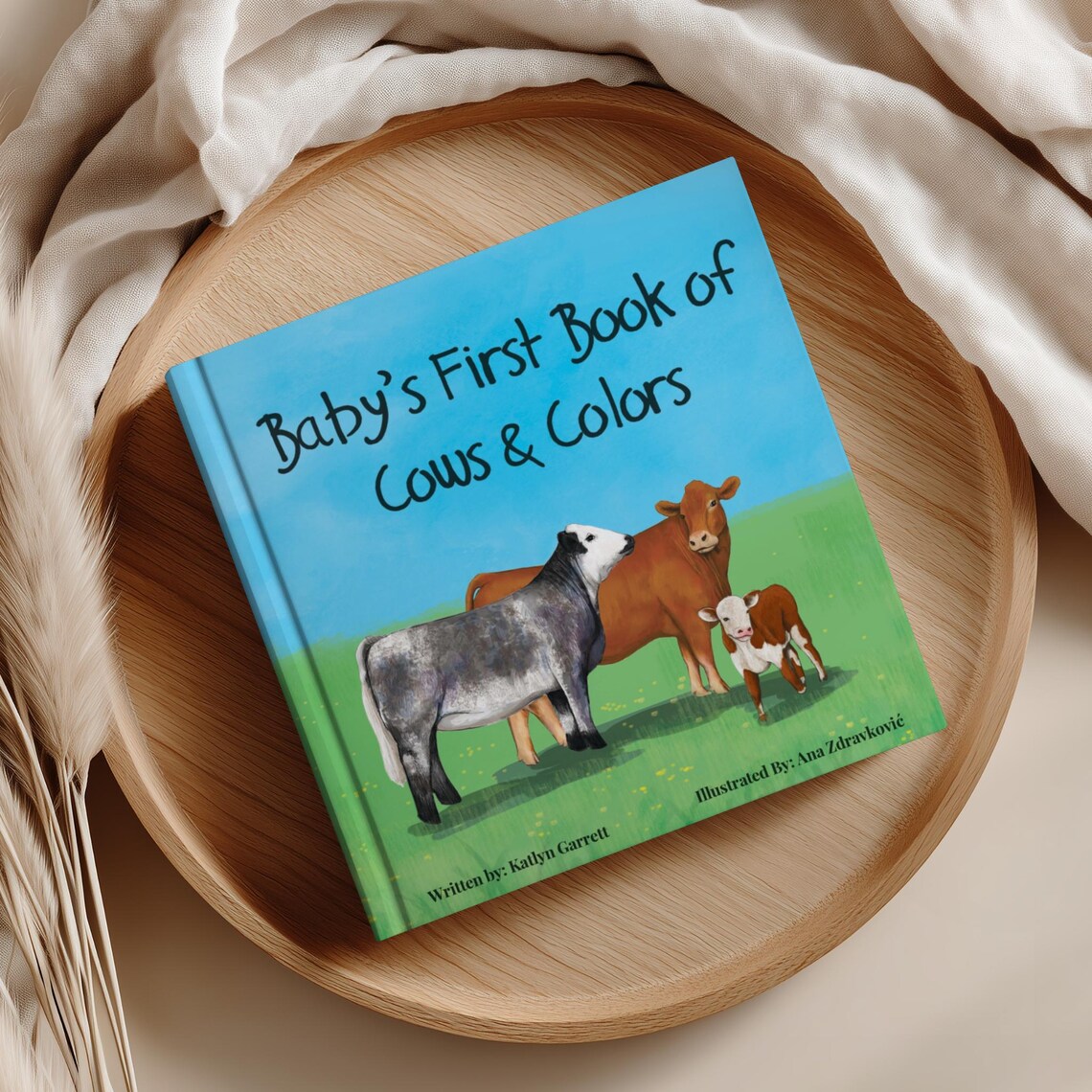 Baby's First Book of Cows & Colors - Etsy