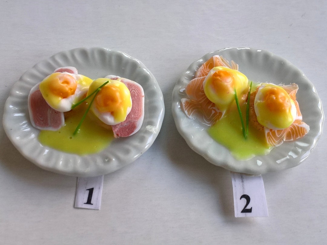 1:6 Scale Food 12 Fashion Doll Barb.. Etc Handmade, Realistic EGGS ...