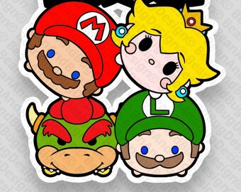 Pack de fichiers numériques JPG/PNG/SVG prêts pour la critique FanArt Super Mario Bros