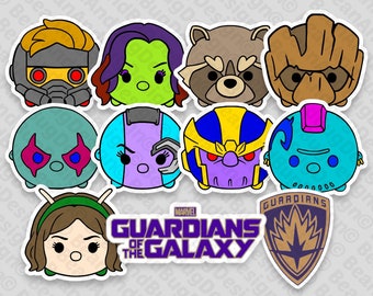 Megapack de fichiers numériques JPG/PNG/SVG Tsum Tsums, compatibles Cricut, FanArt